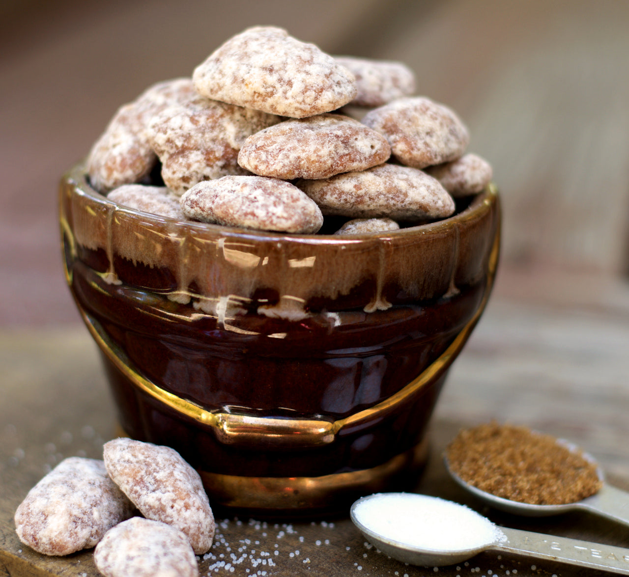 Our Southern Praline Pecans are glazed to perfection. You can enjoy these yourself or ship out as a gift!