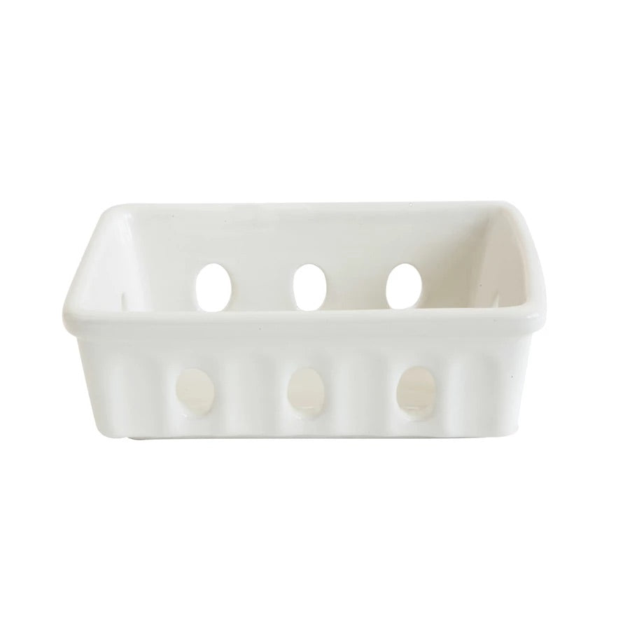 Stoneware Soap Dish Bowl